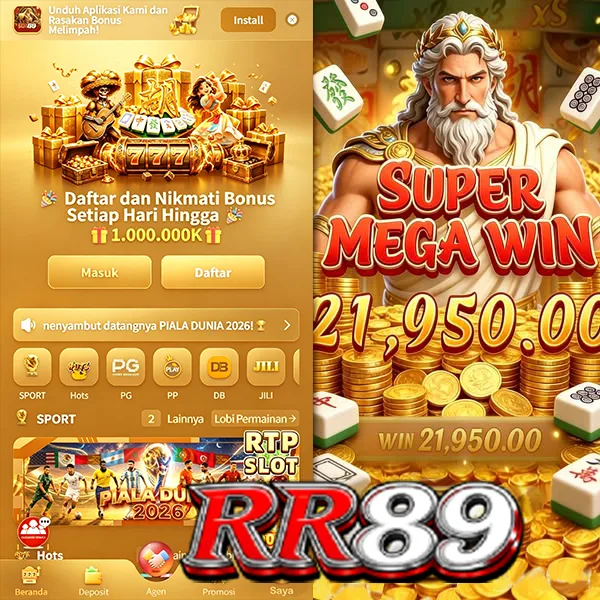 RR89 Bonus Member Baru 100%