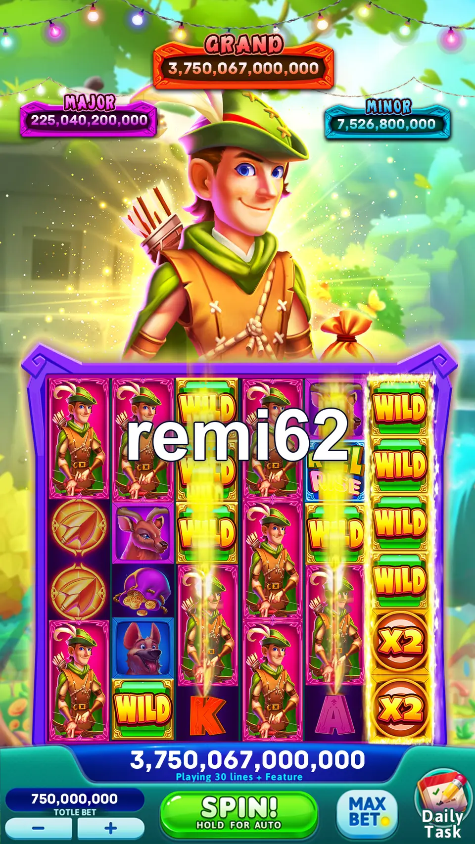 remi62 Tangkapan Layar - APK Resmi